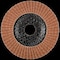 Tryolit Abrasives TYROLIT Premium Flap Disc for Non-Ferrous Metals, 4-1/2" x 7/8", Type 27, 60 Grit 34334908 - alternate 3